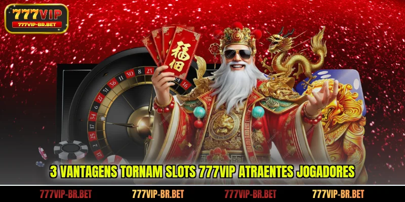 3 vantagens tornam slots 777VIP atraentes jogadores